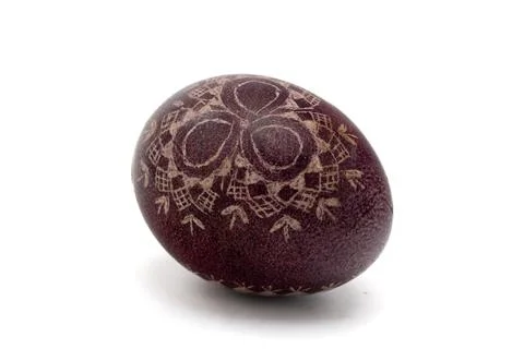 Easter: Lithuanian Easter eggs, traditional decorating, folk heritage Stock Photos