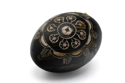 Easter: Lithuanian Easter eggs, traditional decorating, folk heritage Foto stock