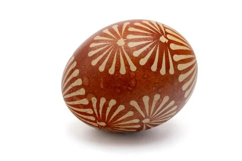 Easter: Lithuanian Easter eggs, traditional decorating, folk heritage Stock Photos