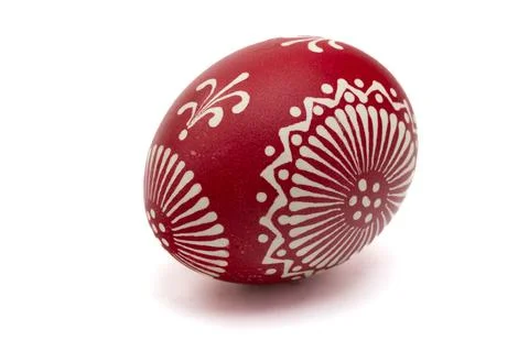 Easter: Lithuanian Easter eggs, traditional decorating, folk heritage Stock Photos