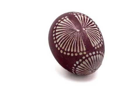 Easter: Lithuanian Easter eggs, traditional decorating, folk heritage Foto stock