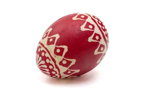 Easter: Lithuanian Easter eggs, traditional decorating, folk heritage Stock Photos