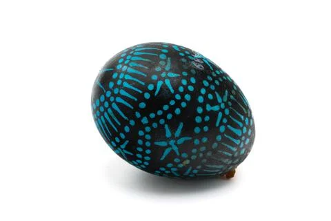 Easter: Lithuanian Easter eggs, traditional decorating, folk heritage Stock Photos