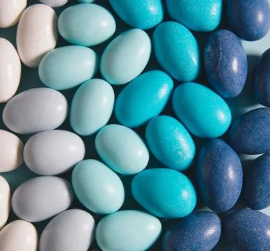 Easter minimalistic background with copy space Stock Photos