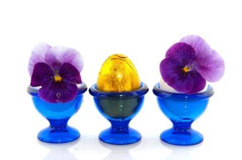 Easter nest Stock Photos