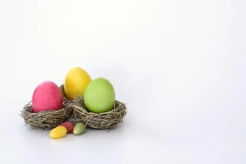 Easter-nest Stock Photos