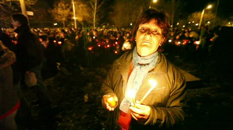 Easter Night Stock Footage 769052