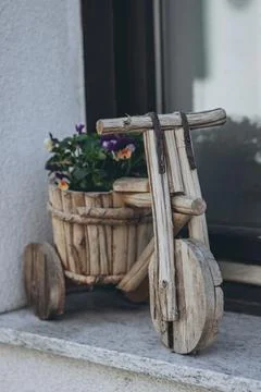 Easter outdoor decorations in Austria Stock Photos