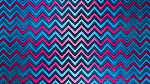 Easter Pattern Blue And Pink Neon Colors Easter Holiday. Zigzag Pattern Illustrazione stock