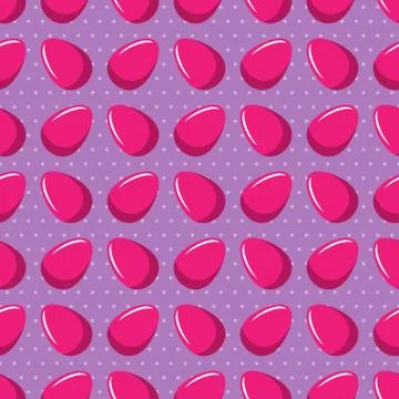 Easter pattern イラスト素材