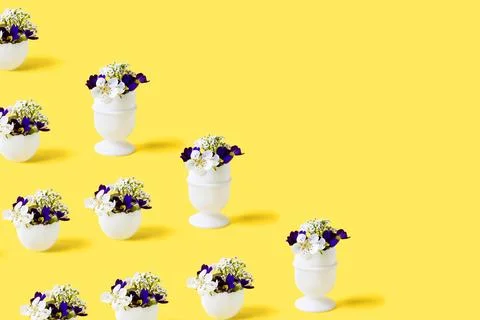 Easter pattern Stock Photos