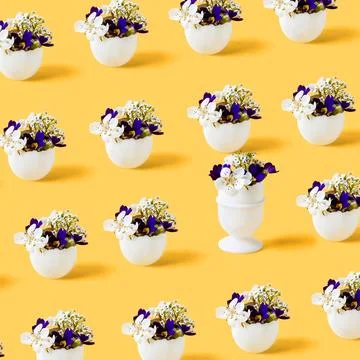 Easter pattern Stock Photos