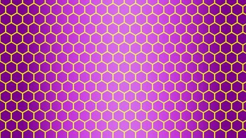 Easter Pattern Pink Neon Colors Easter Holiday. Hexagon Pattern Illustrazione stock