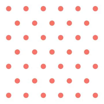 Easter pattern polka dots Stock Illustration
