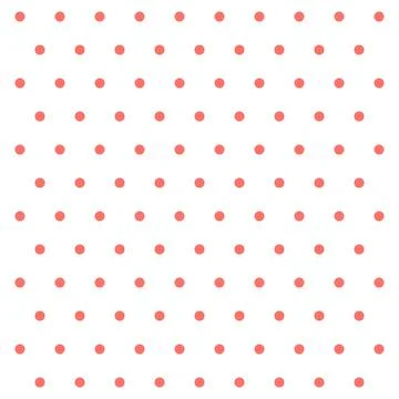 Easter pattern polka dots Stock Illustration
