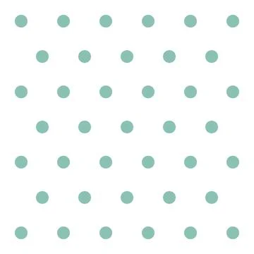 Easter pattern polka dots Stock Illustration