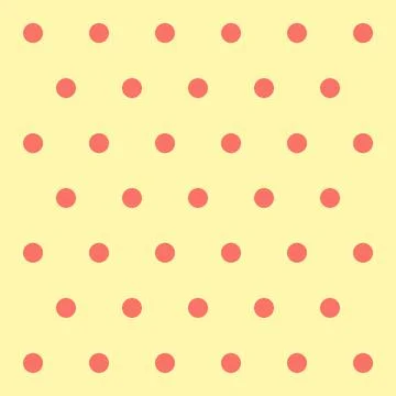 Easter pattern polka dots Stock Illustration