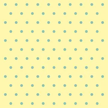 Easter pattern polka dots Stock Illustration