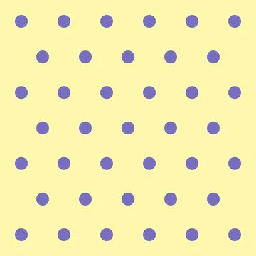 Easter pattern polka dots Illustrazione stock