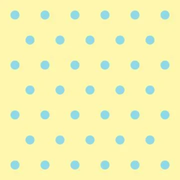 Easter pattern polka dots Stock Illustration