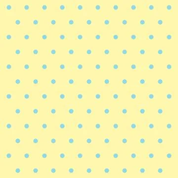 Easter pattern polka dots Stock Illustration