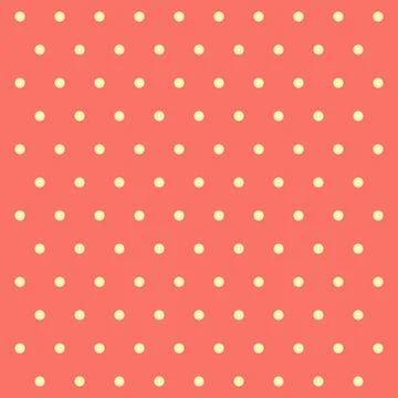Easter pattern polka dots Stock Illustration