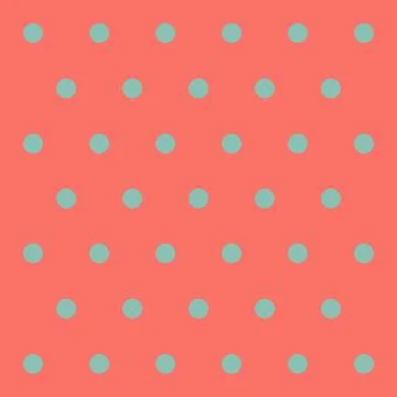 Easter pattern polka dots Stock Illustration