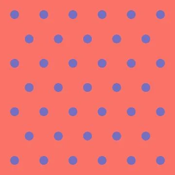Easter pattern polka dots Stock Illustration