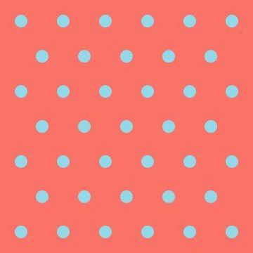 Easter pattern polka dots Stockillustratie