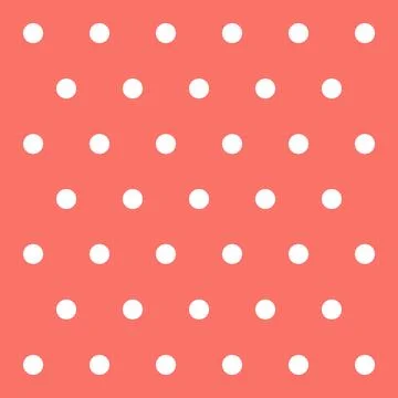 Easter pattern polka dots Stock Illustration