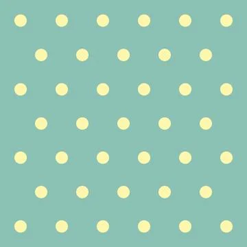 Easter pattern polka dots Stock Illustration