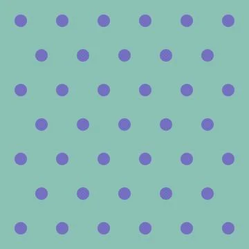 Easter pattern polka dots Stockillustratie