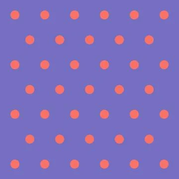 Easter pattern polka dots Stock Illustration