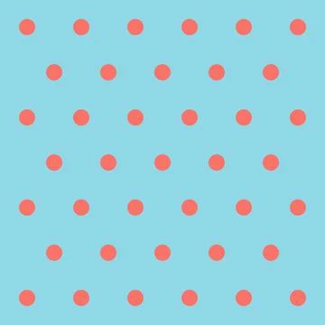 Easter pattern polka dots Stock Illustration