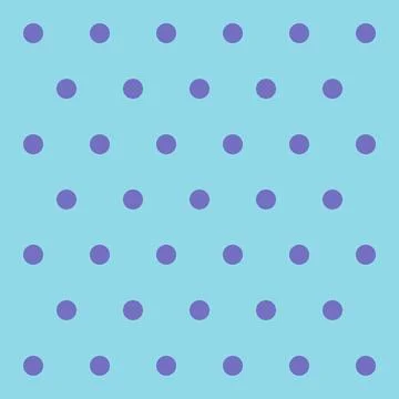 Easter pattern polka dots Stock Illustration