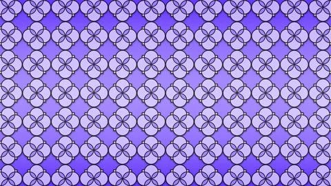 Easter Pattern Purple Neon Colors Easter Holiday. Circle Flower Pattern Stock Illustration