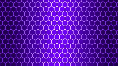 Easter Pattern Purple Neon Colors Easter Holiday. Hexagon Pattern Stock Illustration