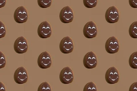 Easter pattern seamless banner festive pastry art 스톡 사진