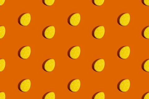 Easter pattern seamless banner traditional bakery 스톡 사진