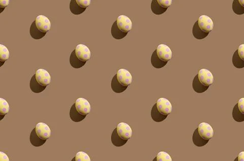 Easter pattern traditional seamless banner holiday Stockfoto's