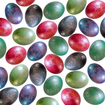 Easter patterned background 库存照片