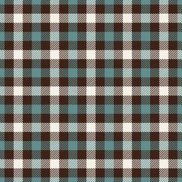 Easter plaid check vector, faded fabric seamless tartan. Linen background t.. Stock Illustration