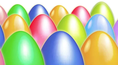 Easter postcard in delicate pastel colors on light background Stock Footage 67676422