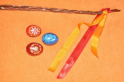 Easter postcard Stock Photos