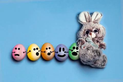 Easter postcard Stock Photos