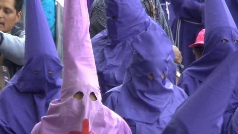 Easter Procession closeup Video stock 75056541