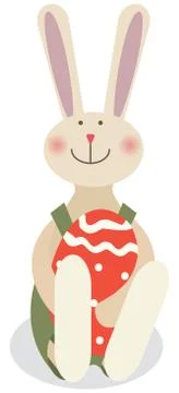 Easter rabbit Stock Illustration