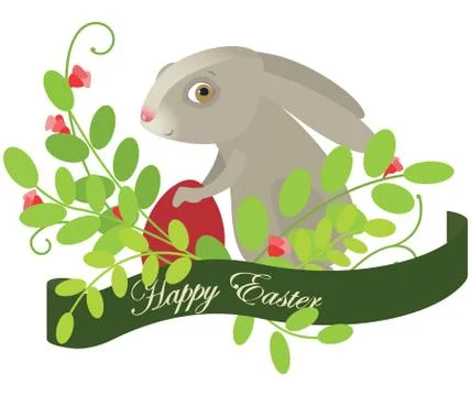 Easter rabbit Stock Illustration
