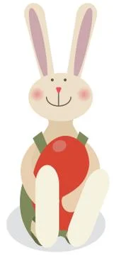Easter rabbit Stock Illustration