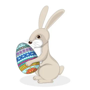 Easter rabbit Stock Illustration